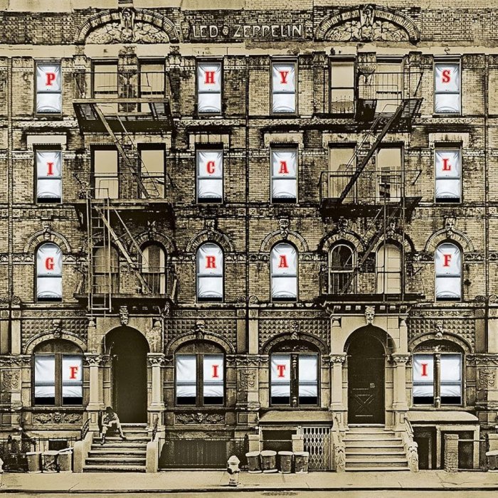  'Physical Graffiti' 50:  Led Zeppelin   -